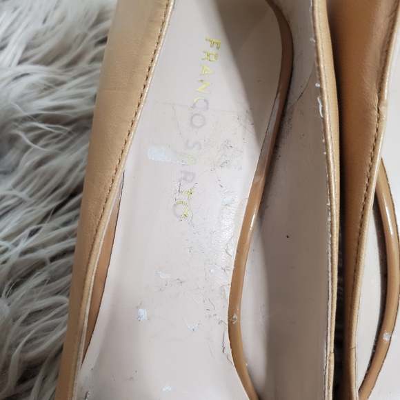 FRANCO SARTO tan leather pumps - Picture 3 of 6
